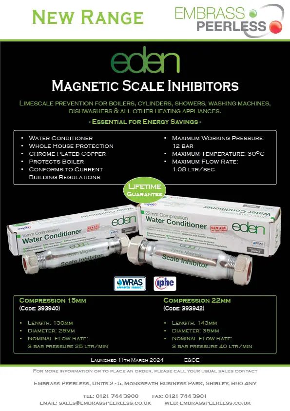 Eden magnetic scale inhibitor flyer
