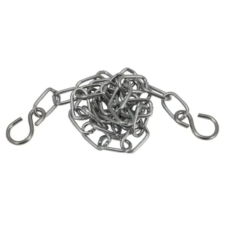 Brazed Link Chain with S Hook