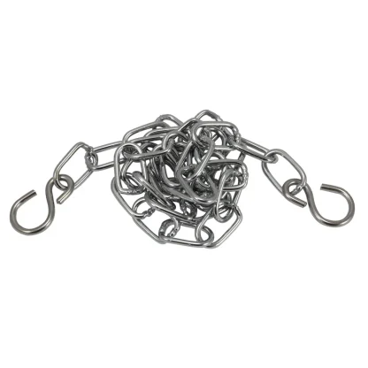 PEERLESS Bath Brazed Link Chain with S Hook