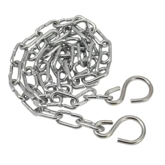 Open Oval Link Chain with S hook