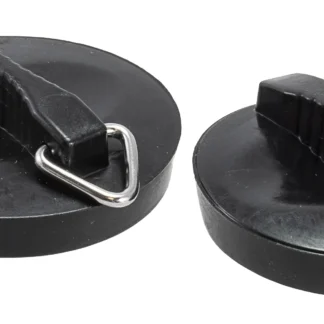 Embrass Peerless Pre-Pack Poly Plug with Triangle Kit Black (includes 1 x basin & 1 x bath)