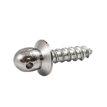 201076 Peerless stay woodscrew brass chrome