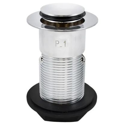 PEERLESS Basin Waste Clicker Plug Slotted (Brass Body) – Chrome