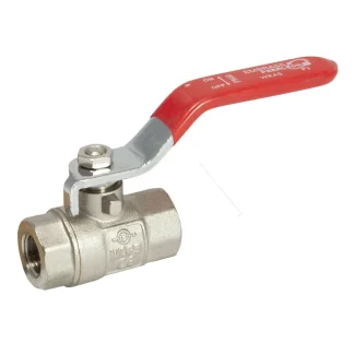Embrass Peerless Lever Ball Valve Female (WRAS Approved) Red Handle F x F