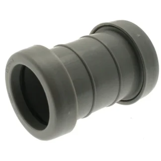 Pushfit Fitting Straight Connector – Grey