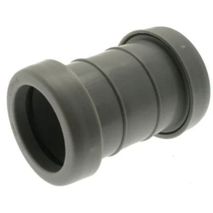 Pushfit Fitting Straight Connector – Grey