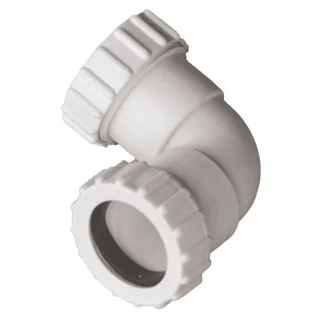 308183 plastic mechanical waste fitting elbow 1.1/4in