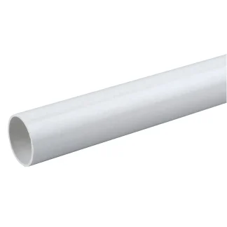 Solvent Weld Fitting Straight Pipe – White x 3m