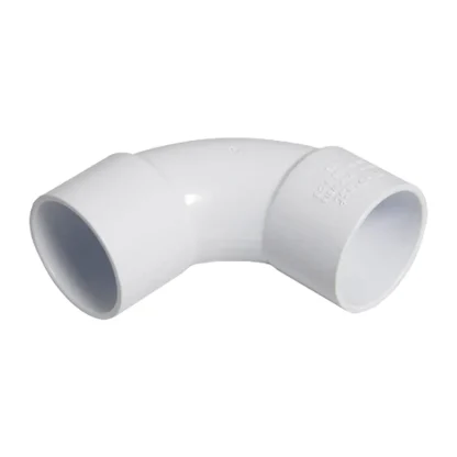 Solvent Weld Fitting Swept Bend - White