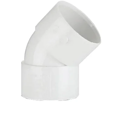 Solvent Weld Fitting 135° Obtuse Bend – White