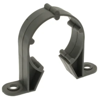 Solvent Weld Fitting Pipe Clip – Grey