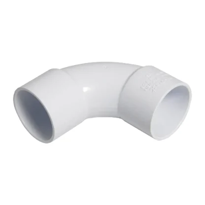 Solvent Weld Fitting 92.5° Swept Bend – White