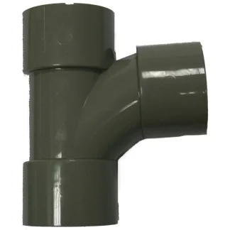 Solvent Weld Fitting Swept Tee – Grey
