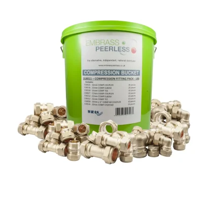 Embrass Peerless COMPACT Compression Fittings Bucket