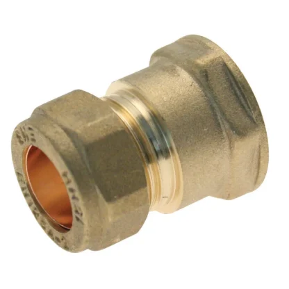 Embrass Peerless DZR Compression Coupler Female C x FI