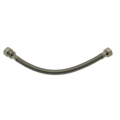 324634 flexible tap connector standard bore 15mm x 1/2in x 300mm