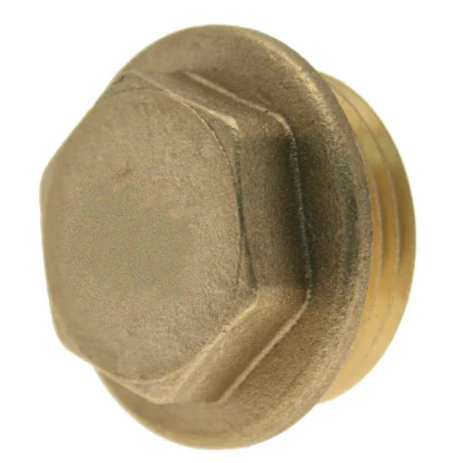 348203 brass fittings flanged plug 1/8in