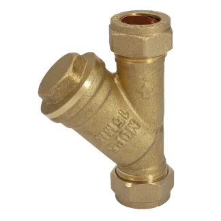 Y-Type Strainers for Gas (Brass)