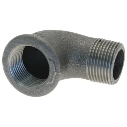 Black Iron Elbow M x F | 1/2" to 1"