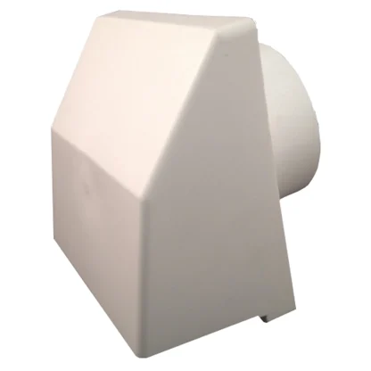 External Gravity Flap c/w Cowl – White