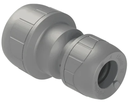 Polyplumb Enhanced Reducing Coupler – Grey