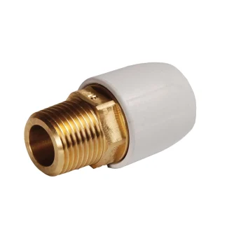 Hep2O Brass Adaptor Male