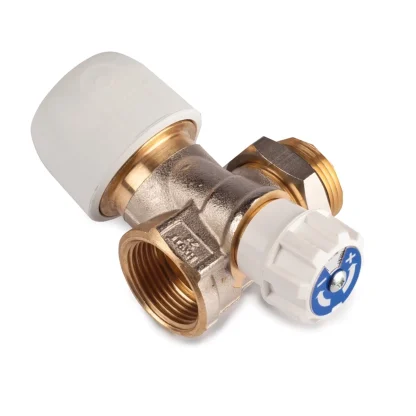 Hep2O Manifold Valved (Plated Brass) 1 Port