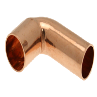 End Feed Long Tail Street Elbow 15mm to 22mm