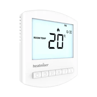 NovaTherm Heatmiser Electric Floor Heating Programmable Stat 230v - SLIMLINE-E