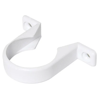 FloPlast ABS Solvent Weld Waste System Clip – White