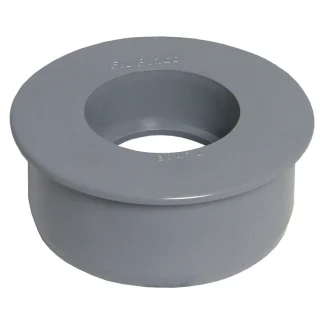 FloPlast Soil – 110mm Ring Seal PVC-U Reducer – Grey