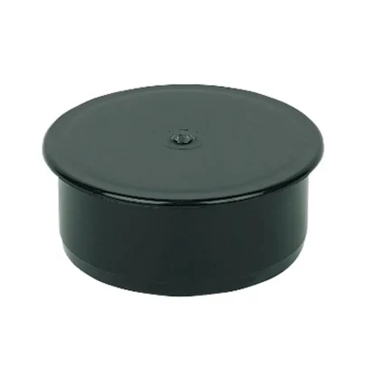 FloPlast Soil – 110mm Ring Seal PVC-U Socket Plug – Black