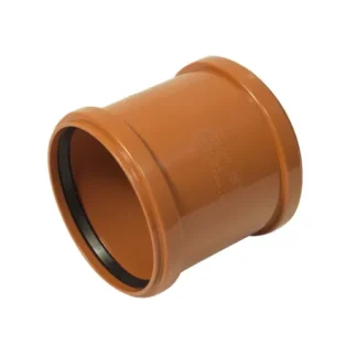 FLOPLAST 160mm Drainage D/Socket Coupling (6D105)