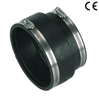 FLOPLAST 160mm Drainage Flexible Rubber Coupling A: 160-180mm B: 180-200mm (6D104)