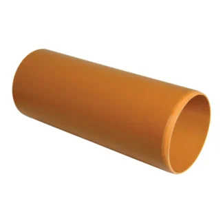 FLOPLAST 160mm Drainage Pipe Length Plain 6m (6D046)