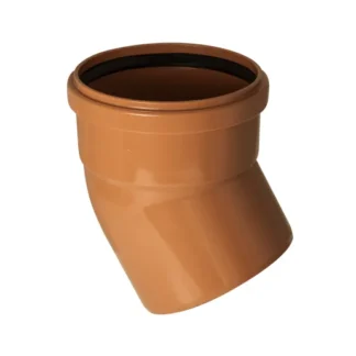 FloPlast 6D164 30° 160mm Underground Single Socket Bend