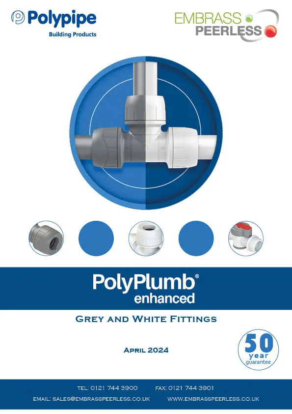 Polyplumb enhanced fittings
