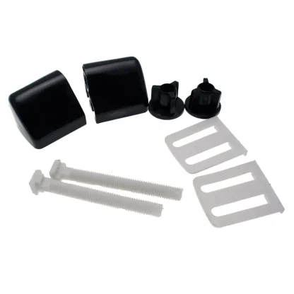 WC Seat Hinge Kit Black