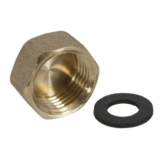 348985 pre-pack compression fitting blanking nut washer 1/2in