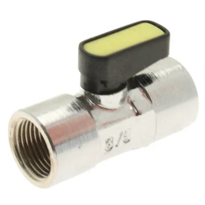 Gas Mini Lever Ball Valve Female – Straight F x F