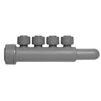 Polyplumb Manifold Single Sided – 4 Port (socket/spigot)