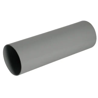 FloPlast Round Downpipe – Grey