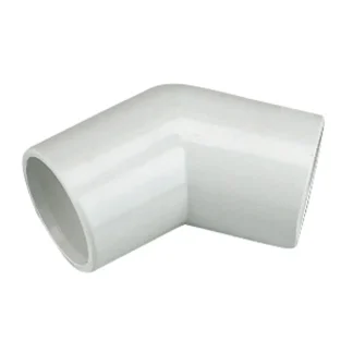 FloPlast Overflow Waste System 135° Bend – White