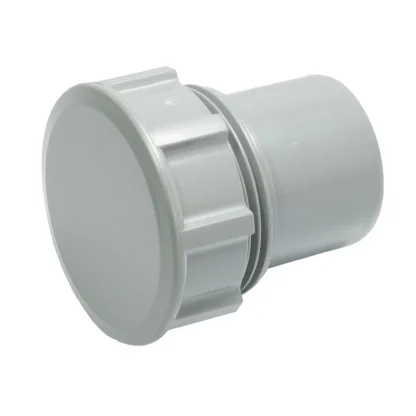FloPlast ABS Solvent Weld Waste System Access Plug – Grey