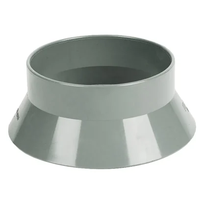 FloPlast Soil – 110mm Ring Seal PVC-U Weathering Collar – Grey