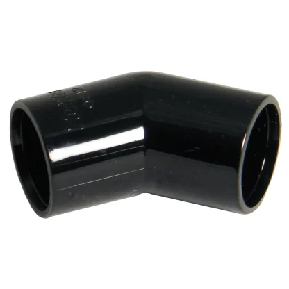 841240 FloPlast waste overflow bend black 21.5mm os12