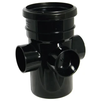 841425 floplast soil ring seal boss pipe spigot black sp581