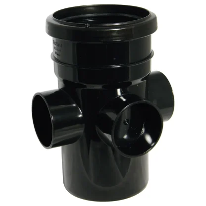 841425 floplast soil ring seal boss pipe spigot black sp581