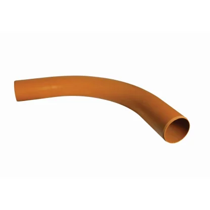 FloPlast Underground Drainage PVC-U Long Radius Bend 87.5° – Plain End