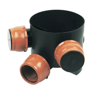 45° Inlet Chamber - Flexible Inlets